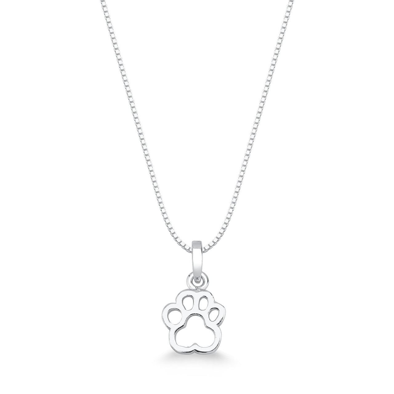 COLAR DE PRATA 925 40 CM COM PINGENTE DE PATINHA